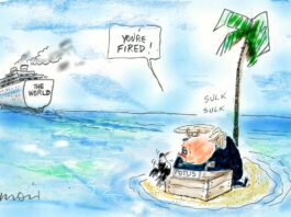 Alan Moir 11/11/2020 Trump America GOP MAGA USA