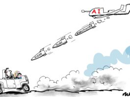Moir’s View … Alan Moir 25/08/2025 ai artificial intelligence