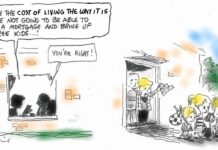 Moir’s View … Alan Moir 28/08/2025 cost of living