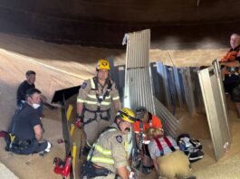 Life saved at silo rescue dunolly silo rescue