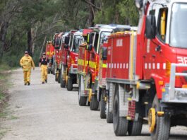 Fire restrictions to begin in Swan Hill fire trucks