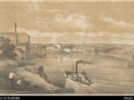 October 5, 1789: Australia’s first ferry service begins operation Sydney ferry Comet 1850s