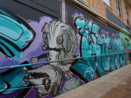 Local pride and young talent bring mural to Belgrave