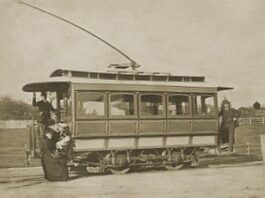 October 14, 1889: Australia’s first electric trams begin operating box hill tram
