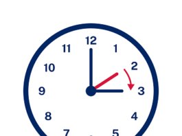 Change the clock … replace the smoke detector battery