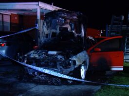 Another day and another car fire