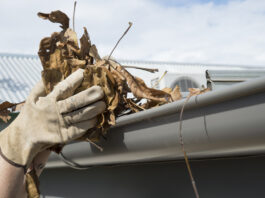 Clear vegetation & clean equipment. Preparing for the fire season leaf litter gutter cleaning fire season