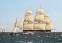 October 27, 1841: One of the last ships with religious refugees from Germany arrives in South Australia skjold ship