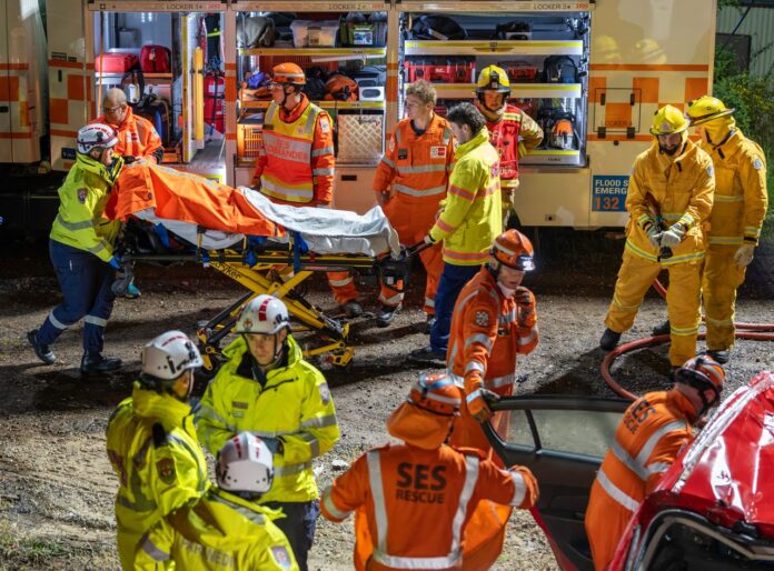 vicses_bendigo_1 ses mock traning bendigo